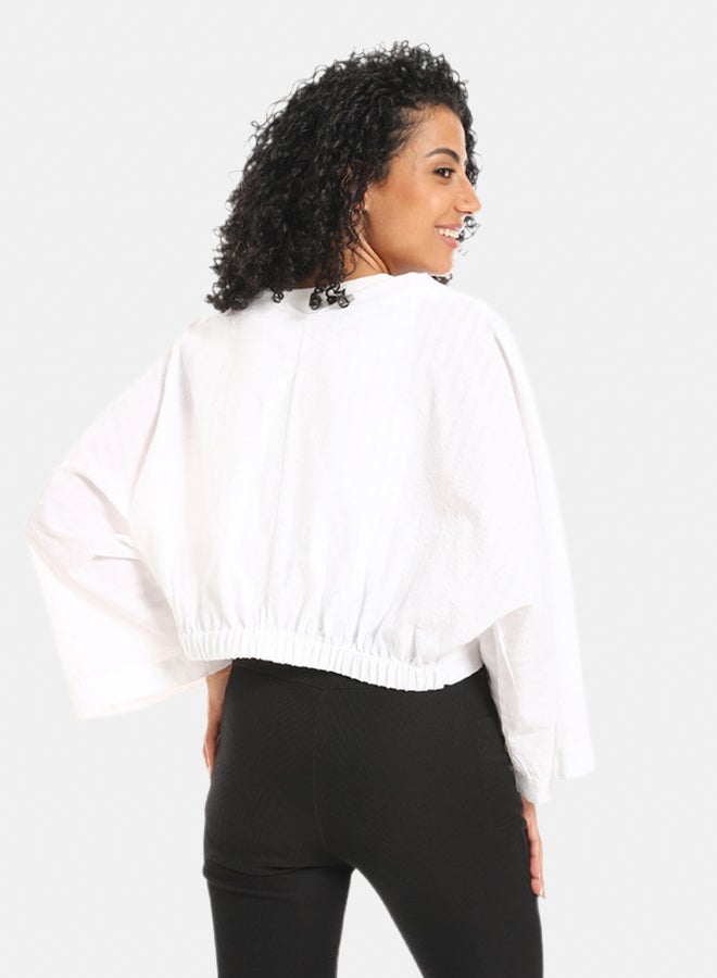 Azul Waist Legnth Crossed Blouse - Image 3